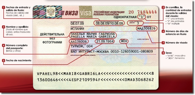 Modifier l'itinéraire ou de prolonger mon visa russe