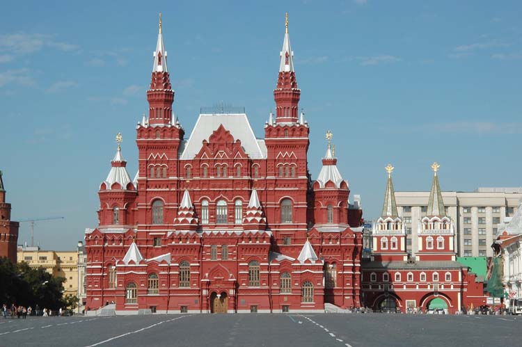 Musée historique d'État sur la Place Rouge de Moscou