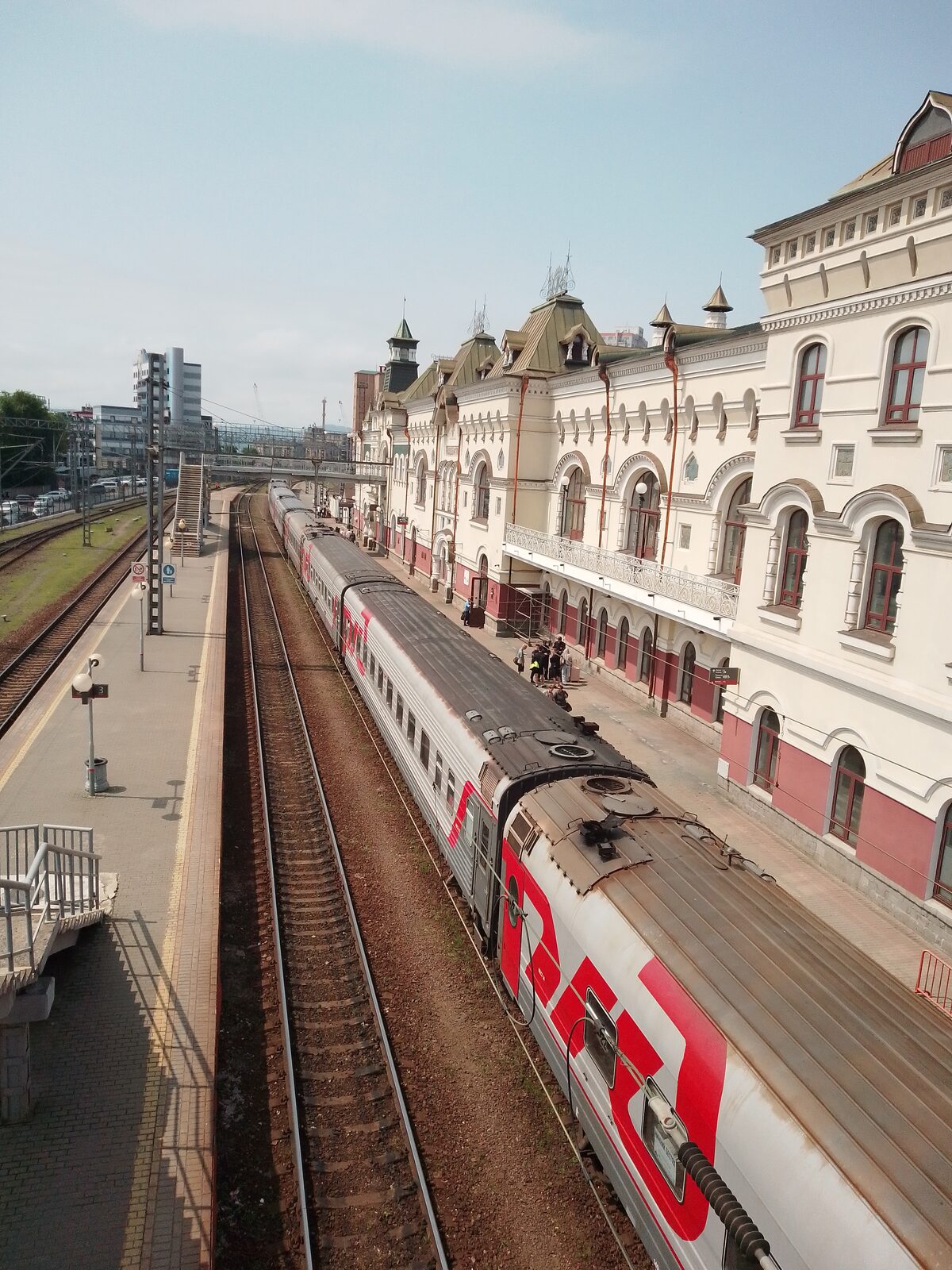 Gare ferroviaire de Vladivostok, terminus du Transsibérien