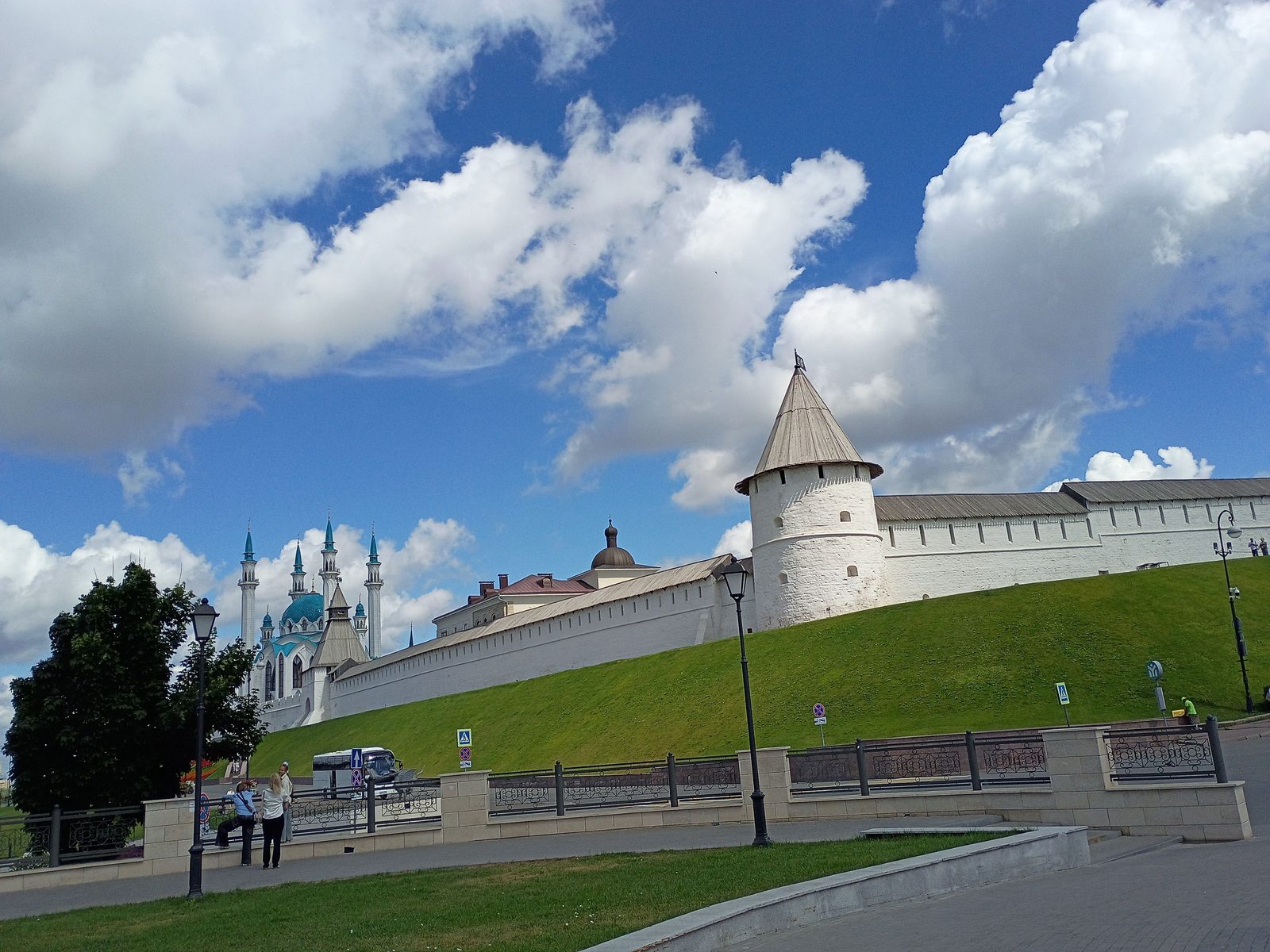 Le kremlin de Kazan, site du patrimoine mondial de l'UNESCO, à Kazan, en Russie